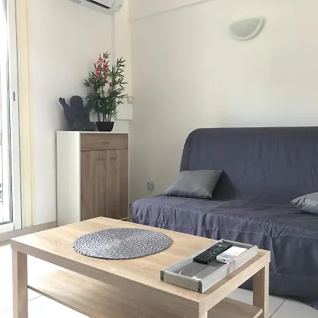 Studio Piscine Terrasse A 5min Plage Antibes
