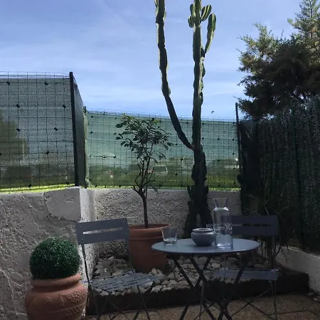 Studio Piscine Terrasse A 5min Plage Lägenhet *